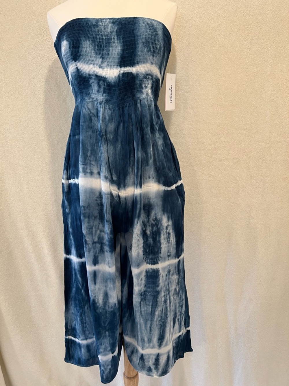 Swimsuits for All Finley Tie Dye Bandeau Jumpsuit